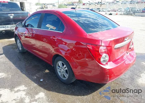 2016 Chevrolet Sonic Lt Auto from USA, damaged, VIN 1G1JC5SB0G4122635